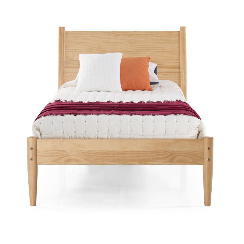 Foundstone Grady Solid Wood Platform Bed & Reviews Wayfair.ca